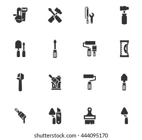 Work tools icon set for web sites and user interface