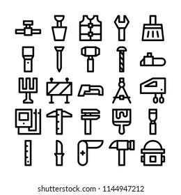 Work Tools icons in for any purposes. Perfect for website mobile app presentation and any other projects. Suitable for any user interface and user experience.