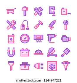 Work Tools icons in for any purposes. Perfect for website mobile app presentation and any other projects. Suitable for any user interface and user experience.