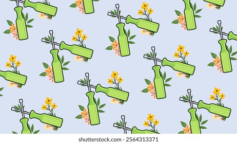 Work tools pattern background. Work tools illustration pattern. Work tools background. Perfect for fabrics, print, textile, wallpaper, and decor. SSTKbackgrounds