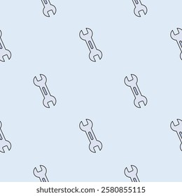 Work tools seamless pattern background. Work tools illustration pattern. Work tools, industry background. Perfect for fabrics, print, textile, wallpaper, and decor. SSTKbackgrounds