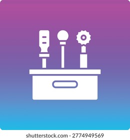 Work Tools vector icon. Can be used for printing, mobile and web applications.
