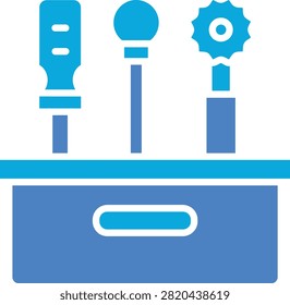 Work Tools vector icon. Can be used for printing, mobile and web applications.