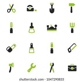 Work tools vector icons for user interface design