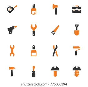 Work tools vector icons for user interface design