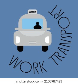 Work transport, employee transport to workplace