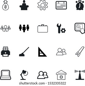 work vector icon set such as: partnership, chip, worker, remote, glyph, circuit, case, tax, broadcast, document, registration, logo, shape, high, measurement, antenna, pattern, online, deadline
