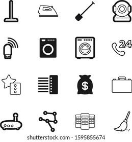 work vector icon set such as: global, 24, steel, video, portfolio, antenna, electric, market, hub, investment, heat, button, integrated, dust, agriculture, vip, chat, flash, funds, shopping, old