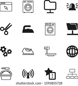 work vector icon set such as: scale, fire, hotspot, power, satellite, guest, pack, electronics, organizational, achievement, scissors, emergency, company, light, gears, ambulance, tailor, art, health