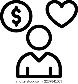 work Vector illustration on a transparent background. Premium quality symmbols. Thin line vector icons for concept and graphic design.