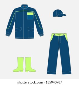 Work wear set