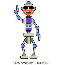 To work well, the robots have to knead the joints and hinges.