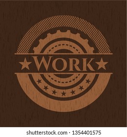 Work wood signboards