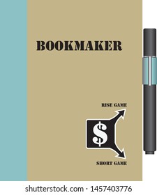 Workbook for the bookmaker to control, short game, rise game
