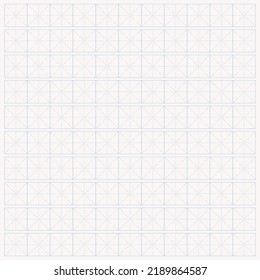 Workbook for writing hieroglyphs. Lined paper for printing. Geometric pattern for school. Realistic lined paper. Simulator for writing Chinese characters. Page of calligraphy exercises. Graph paper.