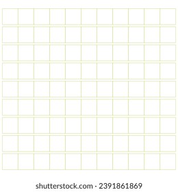 Workbook for writing hieroglyphs. Lined paper for printing. Geometric pattern for school. Realistic lined paper. Simulator for writing Chinese characters. Page of calligraphy exercises. Graph paper.