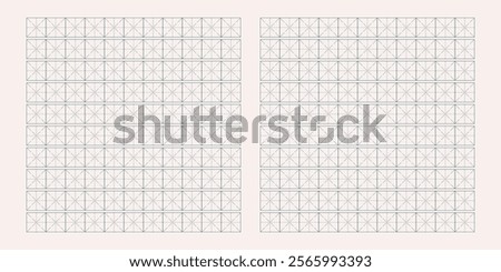 Workbook for writing hieroglyphs. Lined paper for printing. Geometric pattern for school. Lined paper. Simulator for writing Chinese characters. Page of calligraphy exercises. Graph paper.