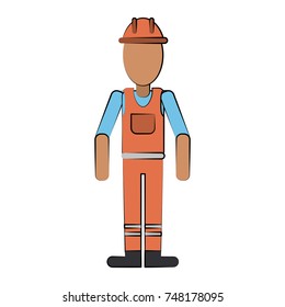 Worker avatar full body