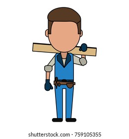 Worker avatar full body