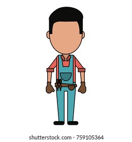 Worker avatar full body