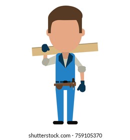 Worker avatar full body