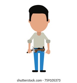 Worker avatar full body