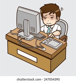 Worker Cartoon