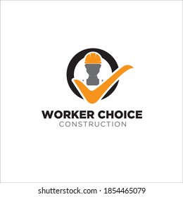 Worker Choice Logo Designs Modern For Construction Logo Service