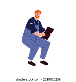 trabajo con icono del portapapeles aislado