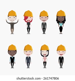 Worker concept illustration