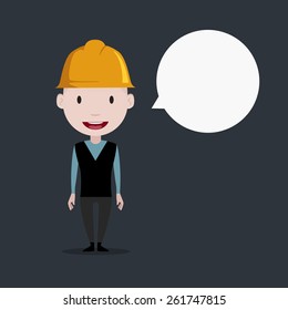 Worker concept illustration