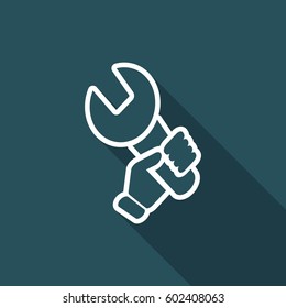 Worker concept symbol icon