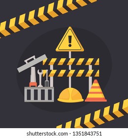 worker construction equipment