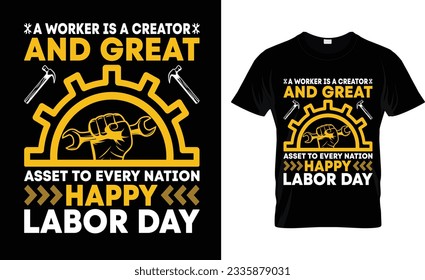 Un trabajador es creador y genial... diseño de camisetas