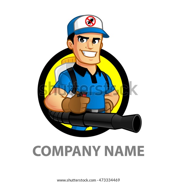 Worker Equipment Pest Extermination Stock Vector (Royalty ...