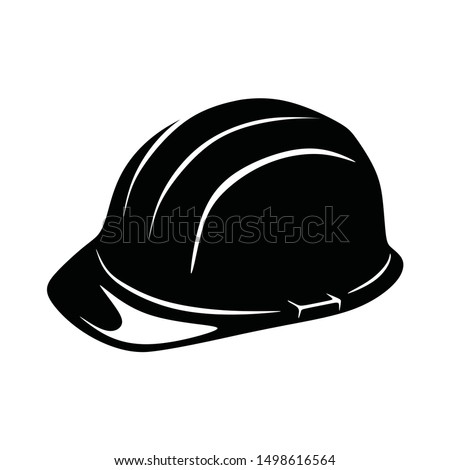 Worker Hat Helmet Protect Vector