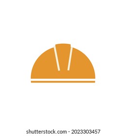 Worker hat icon illustration,vector construction sign symbol