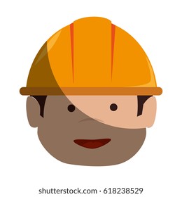worker with helmet avatar