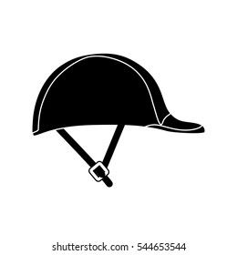 Worker helmet equipment icon vector illustration graphic design
