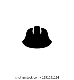 worker helmet vector icon. worker helmet sign on white background. worker helmet icon for web and app