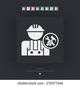 Worker icon