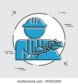 Worker icon