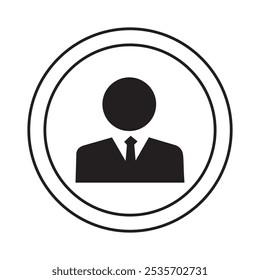  Worker icon line vector illustration