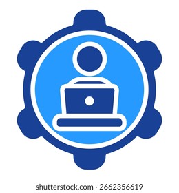 Worker Icon Single Vector Collection