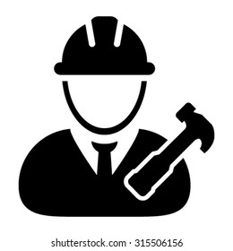Worker Icon - Vector