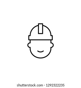 worker icon vector illustration