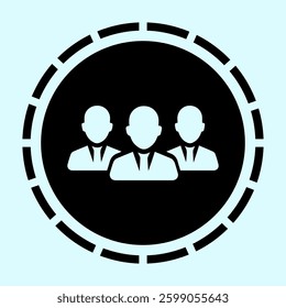 worker icon, vectors illustration, symbol design