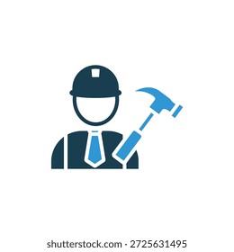 contorno e estilo plano dos ícones de trabalho, fundo transparente.