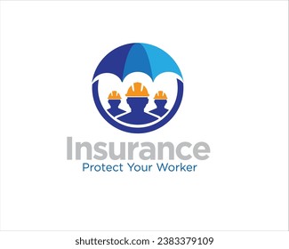 worker insurance logo designs for medical protection logo