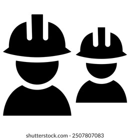 Worker, labor icon vector illustration graphic design